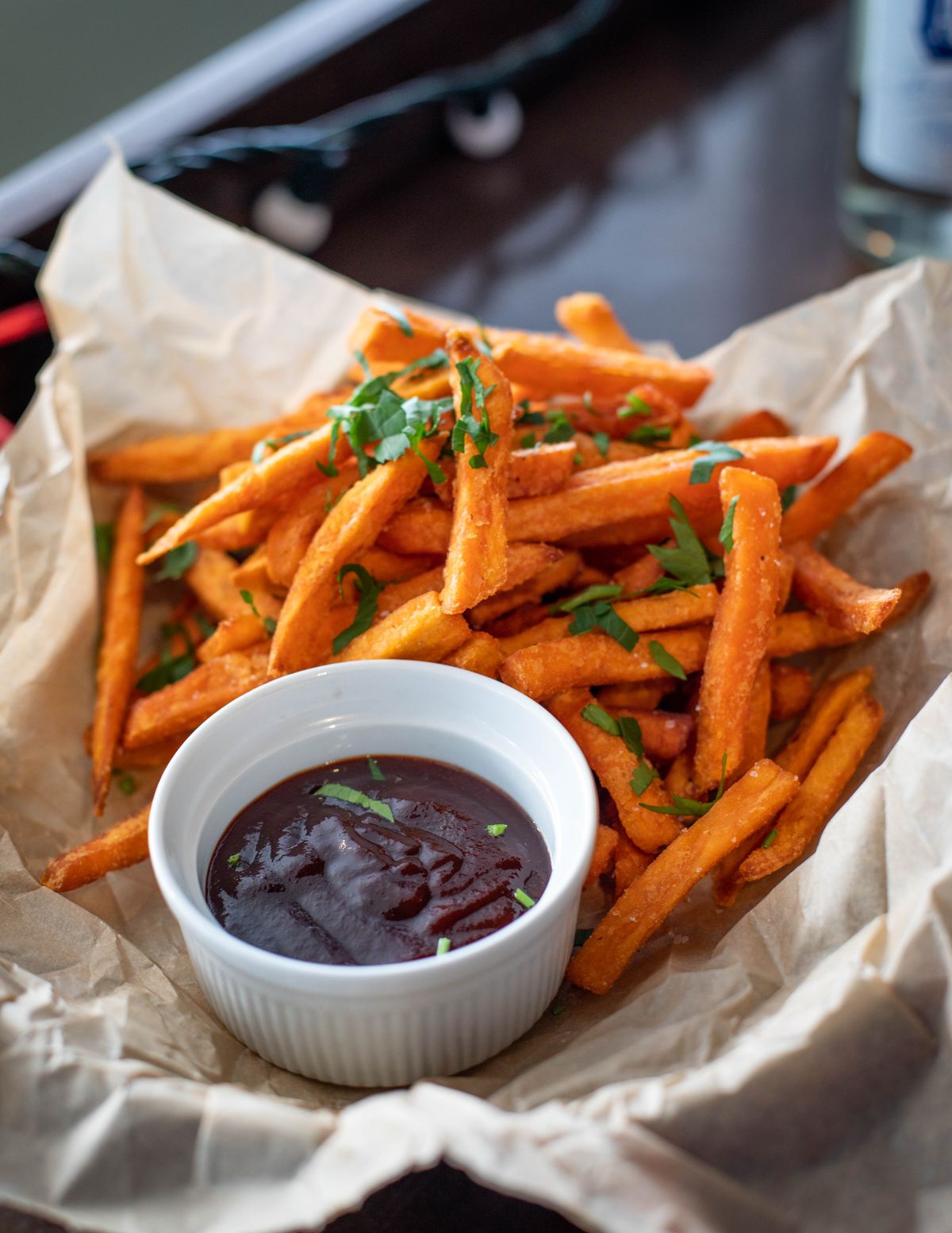 Frites Bryan avec sauce maison